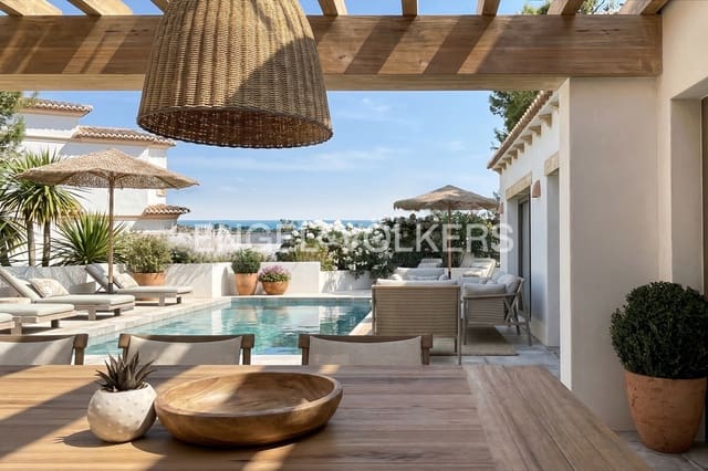 4 sypialnia Willa na sprzedaż w Moraira, Teulada-Moraira z basenem garażem - 1 890 000 € (Ref: 10012595)