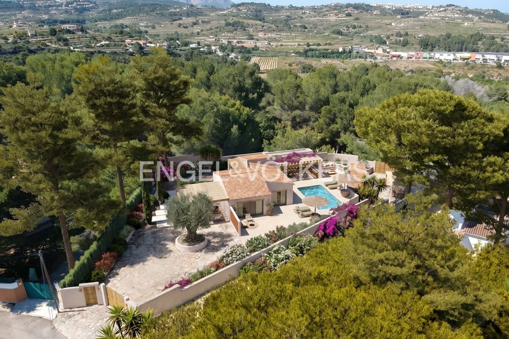 4 sypialnia Willa na sprzedaż w Moraira z basenem garażem - 1 890 000 € (Ref: 10012595)