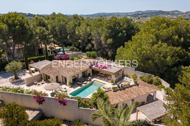 4 sypialnia Willa na sprzedaż w Moraira, Teulada-Moraira z basenem garażem - 1 890 000 € (Ref: 10012595)