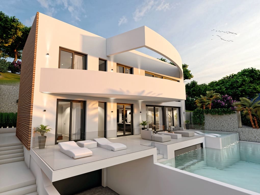 4 camera da letto Villa in vendita in Altea con piscina garage - 1.900.000 € (Rif: 7033806)