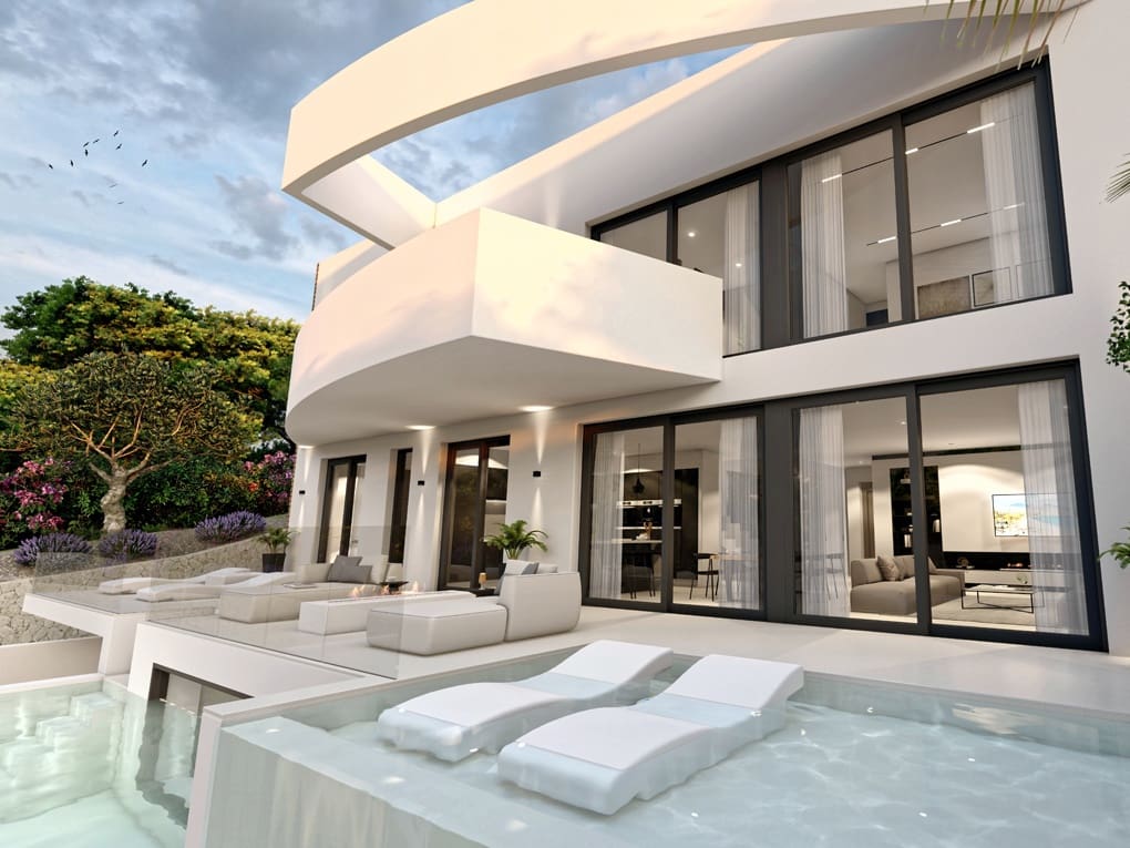 4 camera da letto Villa in vendita in Altea con piscina garage - 1.900.000 € (Rif: 7033806)