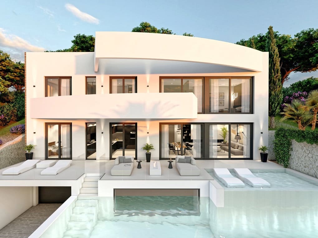 Chalet de 4 habitaciones en Altea en venta con piscina garaje - 2.090.000 € (Ref: 7033806)