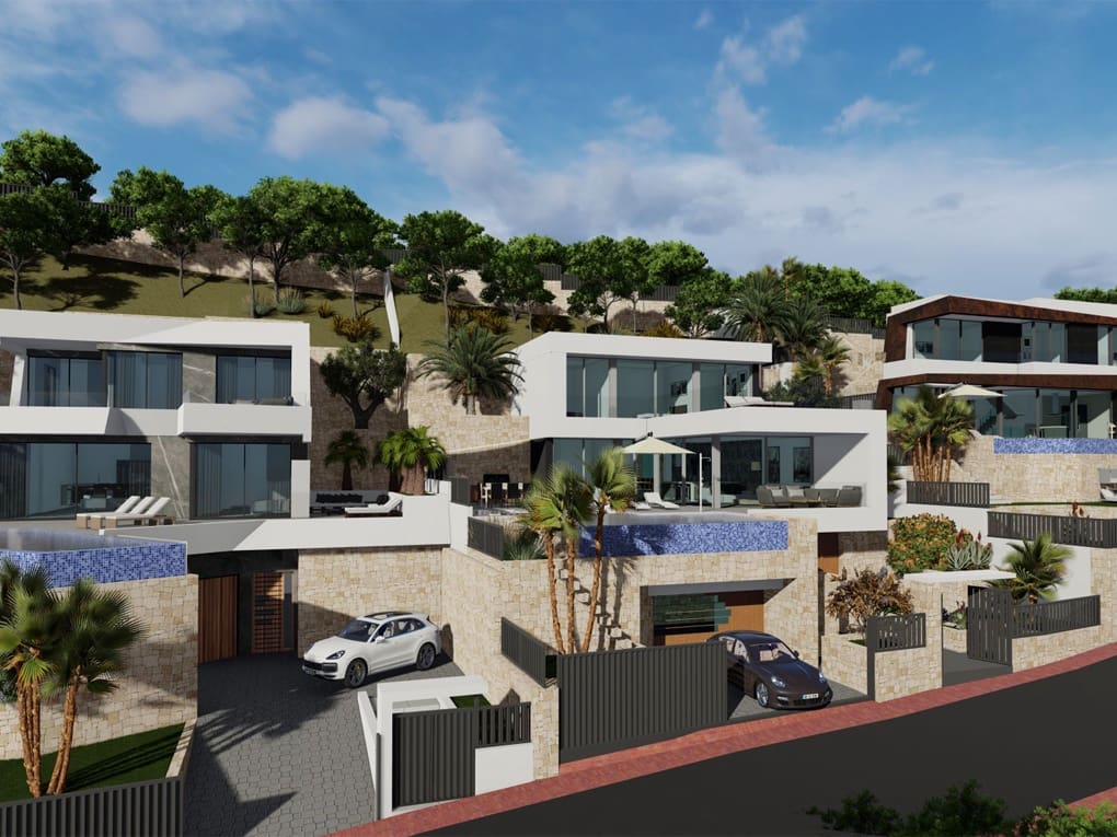 4 soveværelse Villa til salg i Calpe / Calp med swimmingpool garage - € 1.550.000 (Ref: 7107083)