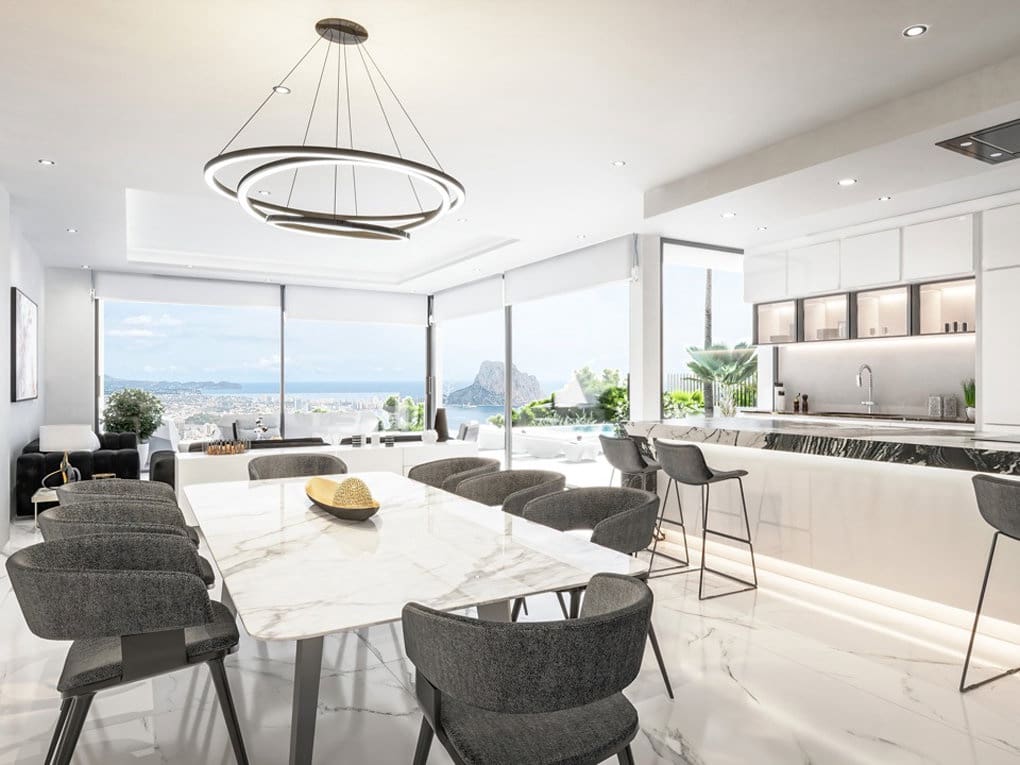 4 soverom Villa til salgs i Calpe / Calp med svømmebasseng garasje - € 1 550 000 (Ref: 7107083)