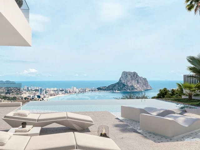 4 chambre Villa/Maison à vendre à Pueblo, Calpe / Calp avec piscine garage - 1 550 000 € (Ref: 7107083)