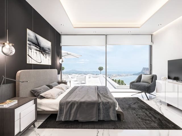 4 chambre Villa/Maison à vendre à Pueblo, Calpe / Calp avec piscine garage - 1 550 000 € (Ref: 7107083)