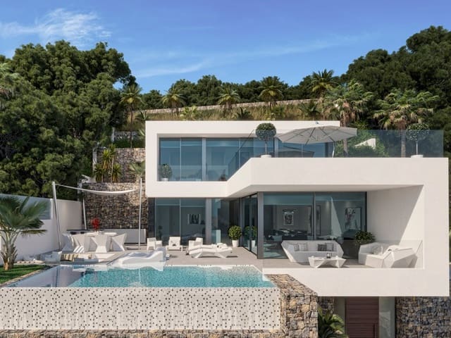 4 chambre Villa/Maison à vendre à Pueblo, Calpe / Calp avec piscine garage - 1 550 000 € (Ref: 7107083)