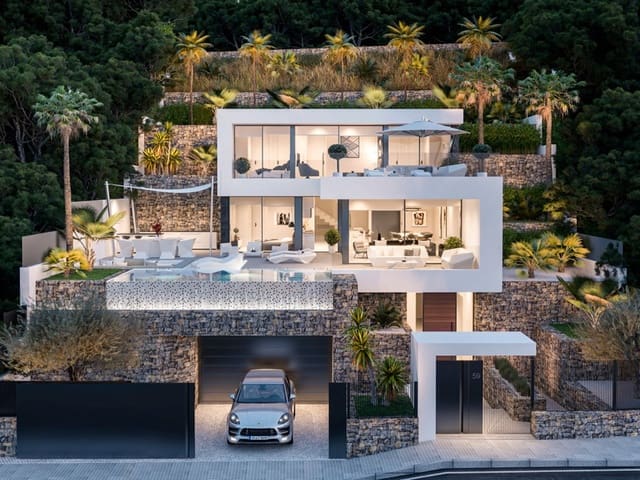 4 chambre Villa/Maison à vendre à Pueblo, Calpe / Calp avec piscine garage - 1 550 000 € (Ref: 7107083)