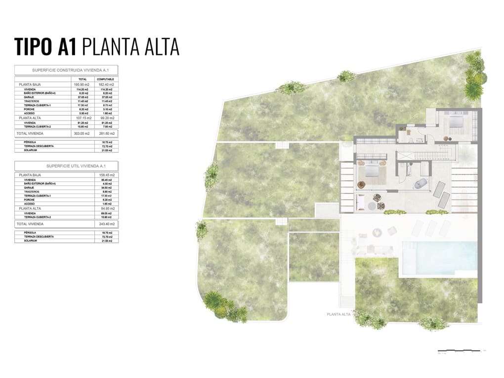3 makuuhuone Huvila myytävänä paikassa Moraira mukana uima-altaan 
autotalli - 1 750 000 € (Ref: 7235473)