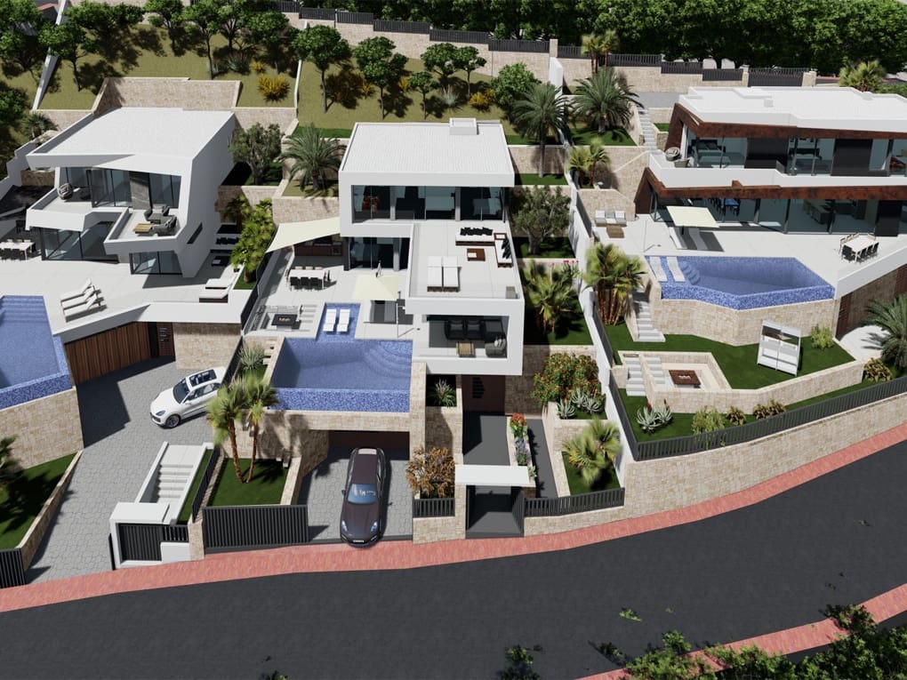 4 soveværelse Villa til salg i Calpe / Calp med swimmingpool garage - € 1.690.000 (Ref: 7419444)