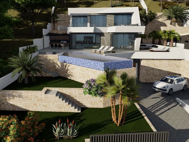 4 soveværelse Villa til salg i Calpe / Calp med swimmingpool garage - € 1.690.000 (Ref: 7419444)