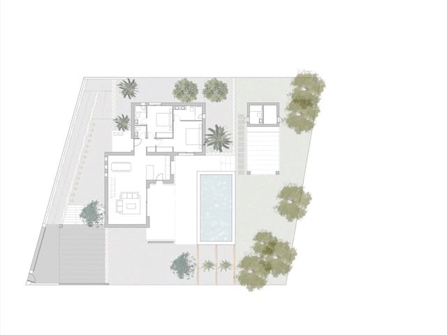 4 sypialnia Willa na sprzedaż w El Portet - Pla de Mar, Teulada-Moraira z basenem garażem - 1 549 000 € (Ref: 7698481)
