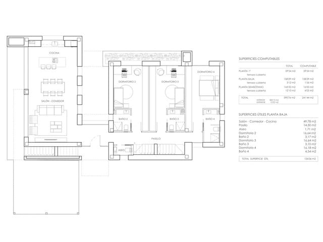 4 camera da letto Villa in vendita in El Portet - Pla de Mar, Teulada-Moraira con piscina garage - 1.790.000 € (Rif: 7709516)