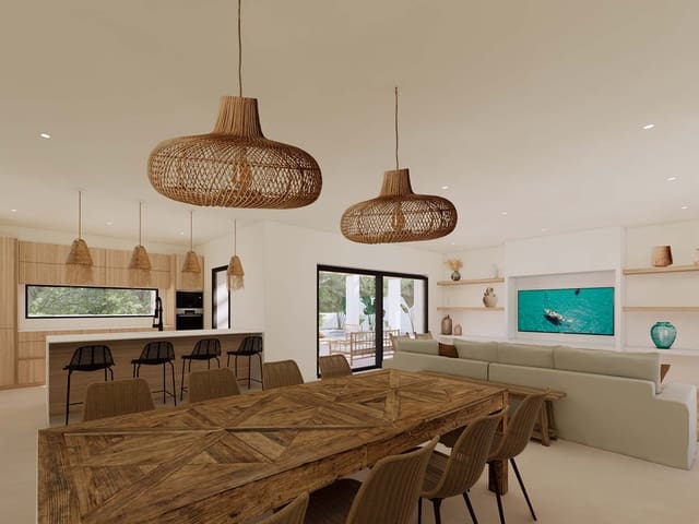 4 sovrum Villa till salu i Moraira, Teulada-Moraira med pool garage - 1 399 000 € (Ref: 7720534)