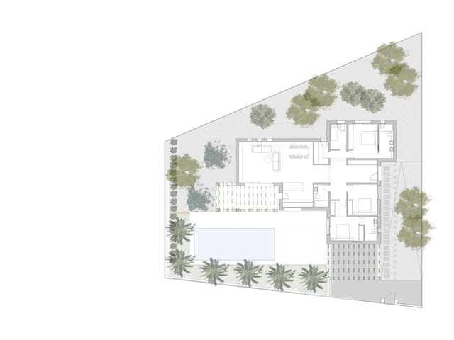 4 makuuhuone Huvila myytävänä paikassa El Portet - Pla de Mar, Teulada-Moraira mukana uima-altaan 
autotalli - 1 399 000 € (Ref: 7720534)