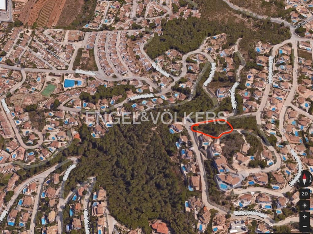 Undeveloped Land for sale in Benitachell / Benitatxell - € 386,400 (Ref: 7721906)