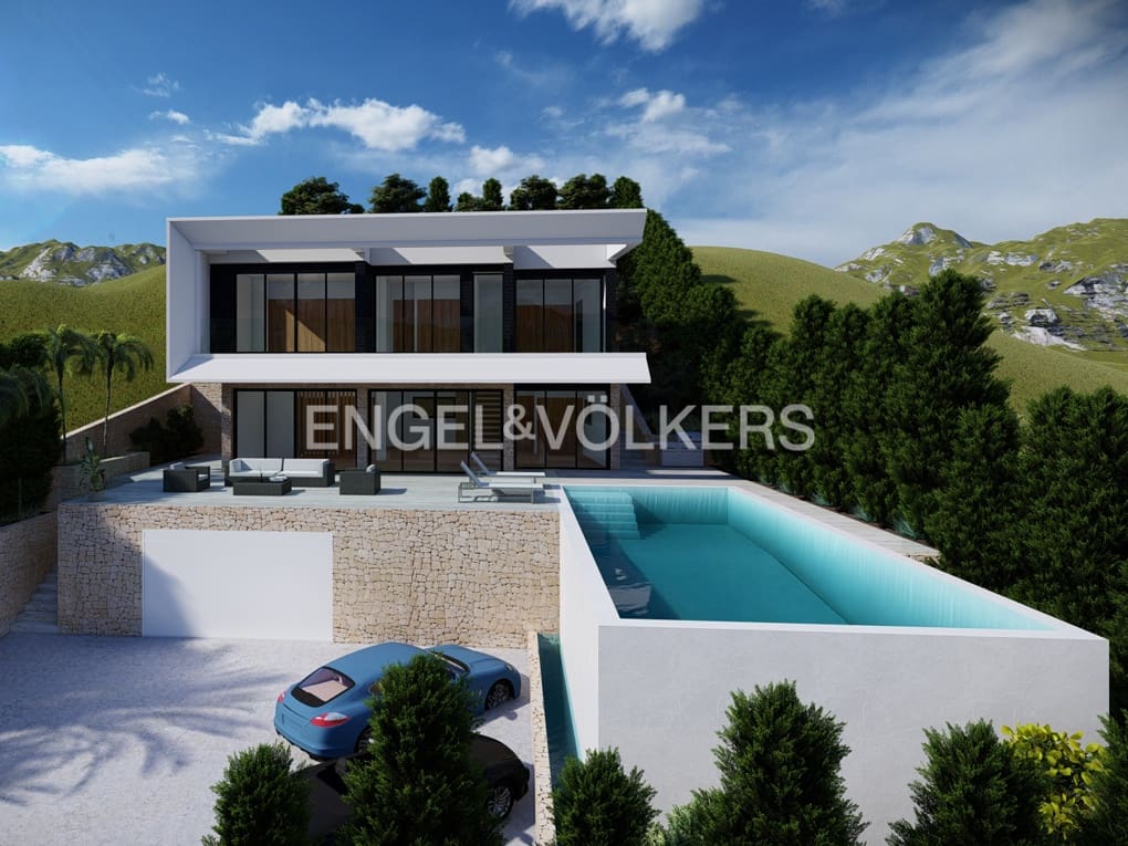4 bedroom Villa for sale in Altea with pool garage - € 1,760,000 (Ref: 7766833)