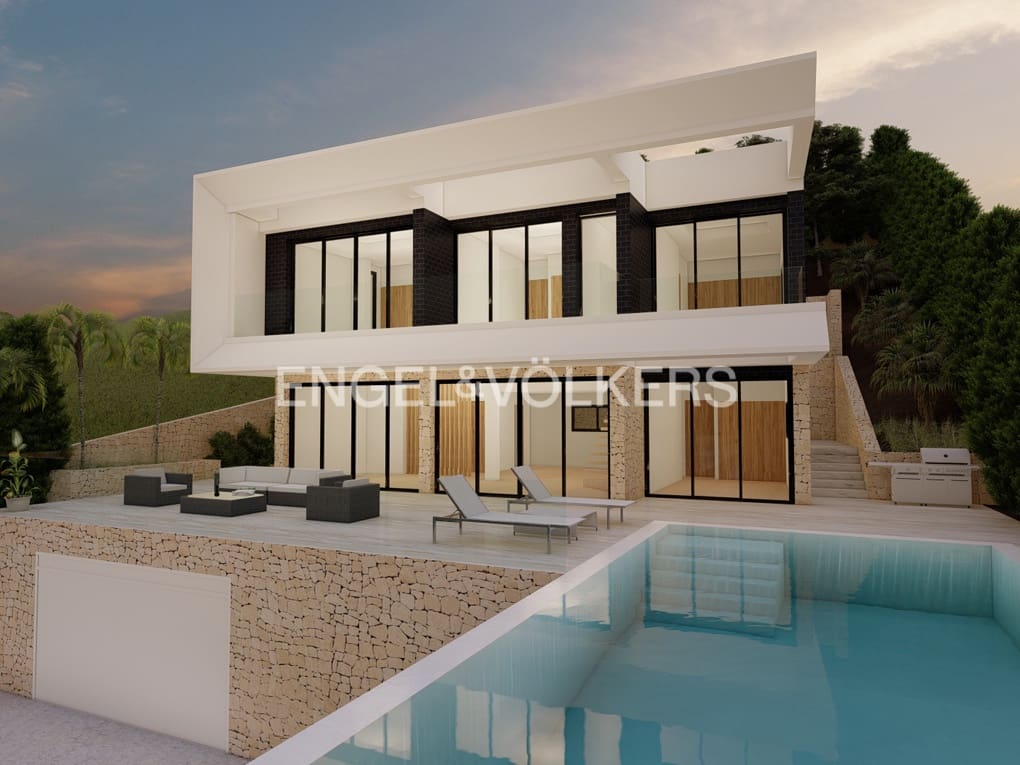4 bedroom Villa for sale in Altea with pool garage - € 1,760,000 (Ref: 7766833)