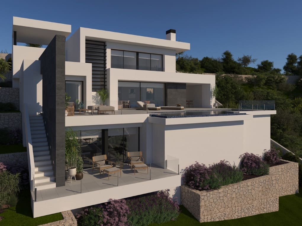 3 soveværelse Villa til salg i Cumbre del Sol med swimmingpool garage - € 1.865.000 (Ref: 7842325)