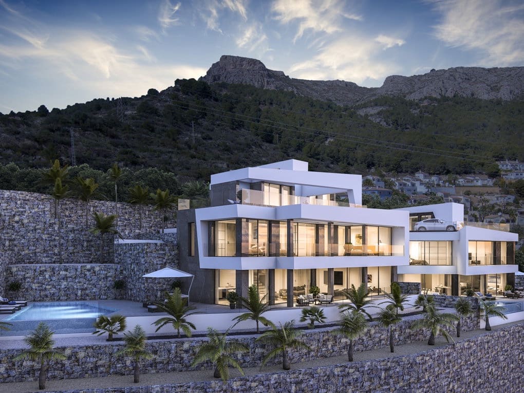 Chalet de 4 habitaciones en Calpe / Calp en venta con piscina garaje - 1.850.000 € (Ref: 7870576)