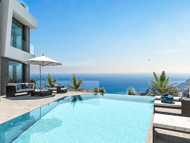 4 chambre Villa/Maison à vendre à Pueblo, Calpe / Calp avec piscine garage - 1 850 000 € (Ref: 7870576)