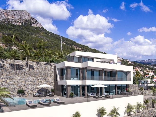 4 chambre Villa/Maison à vendre à Pueblo, Calpe / Calp avec piscine garage - 1 850 000 € (Ref: 7870576)