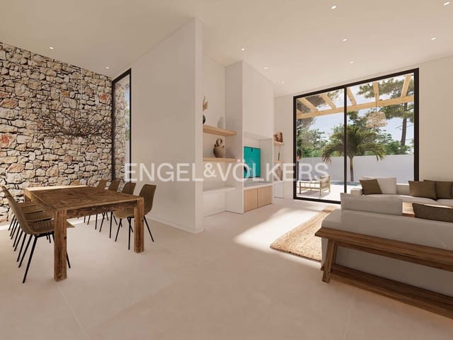 4 sypialnia Willa na sprzedaż w El Portet - Pla de Mar, Teulada-Moraira z basenem garażem - 1 679 000 € (Ref: 7965376)