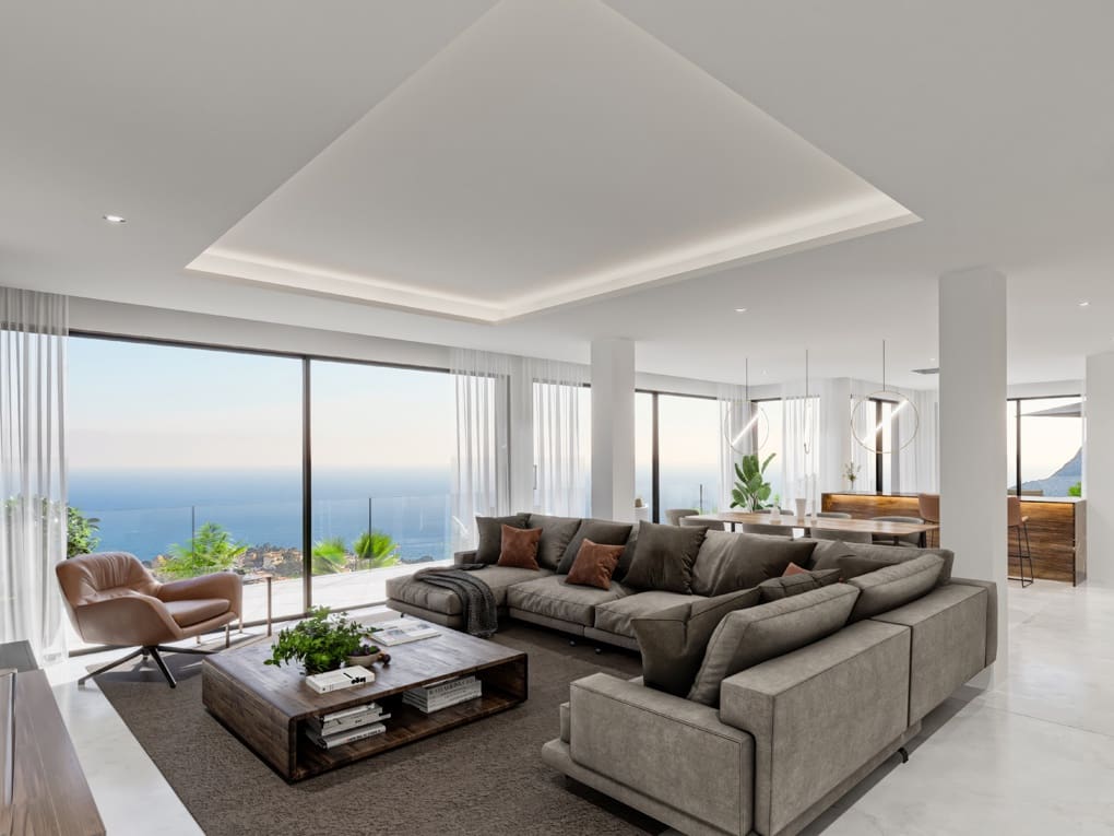 4 soverom Villa til salgs i Calpe / Calp med svømmebasseng garasje - € 1 950 000 (Ref: 8205581)