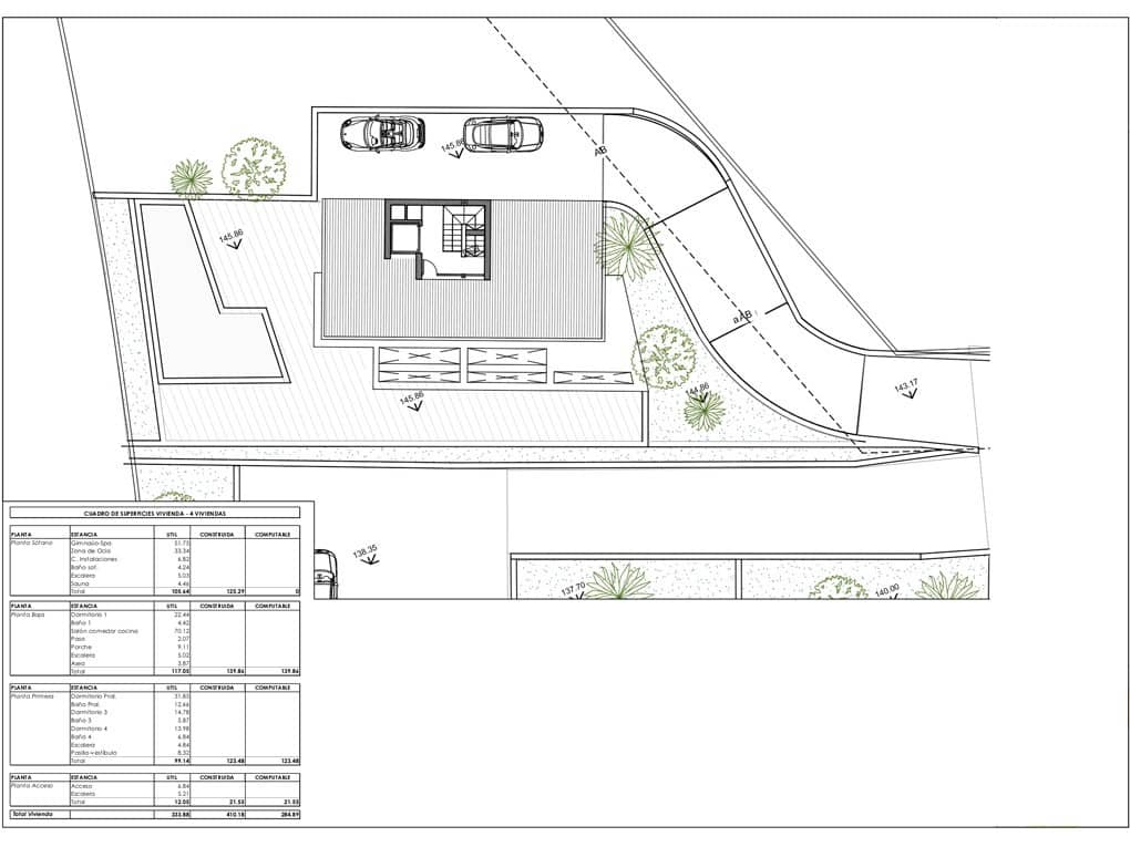 Chalet de 4 habitaciones en Calpe / Calp en venta con piscina garaje - 1.950.000 € (Ref: 8205581)