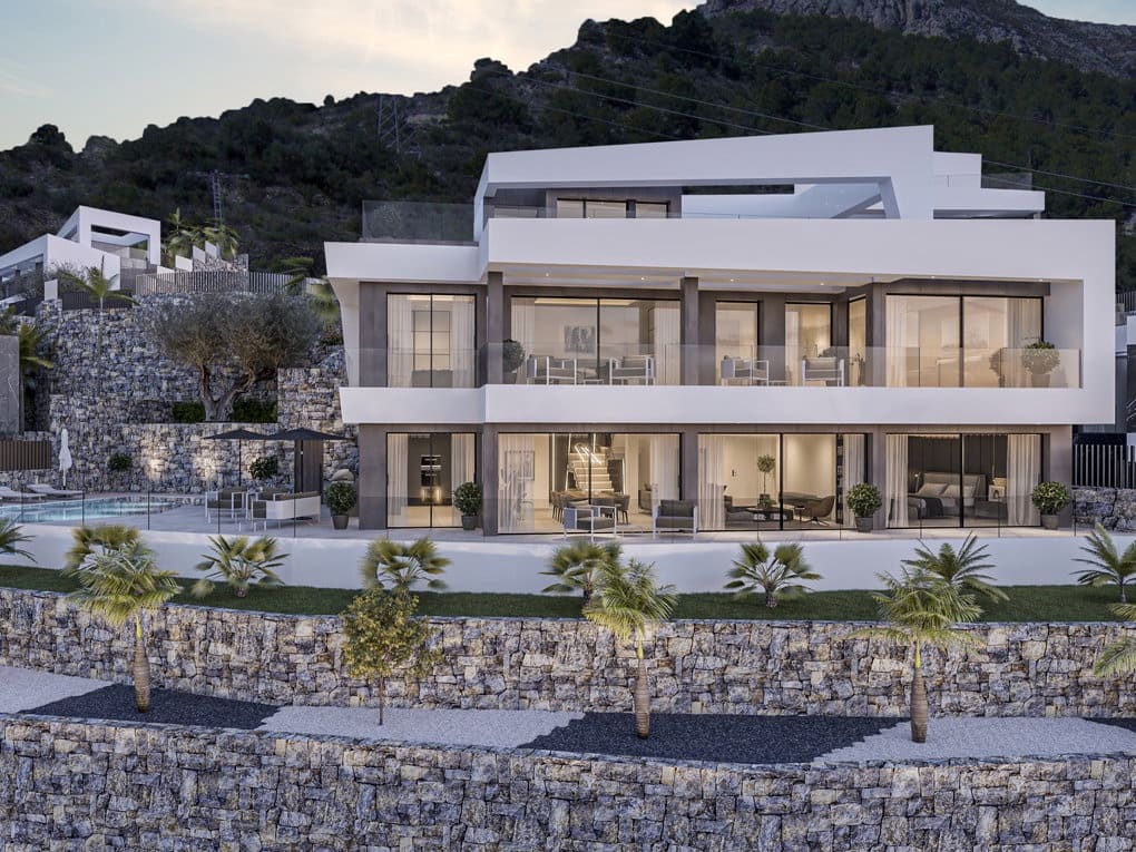 Chalet de 4 habitaciones en Calpe / Calp en venta con piscina garaje - 1.950.000 € (Ref: 8205581)