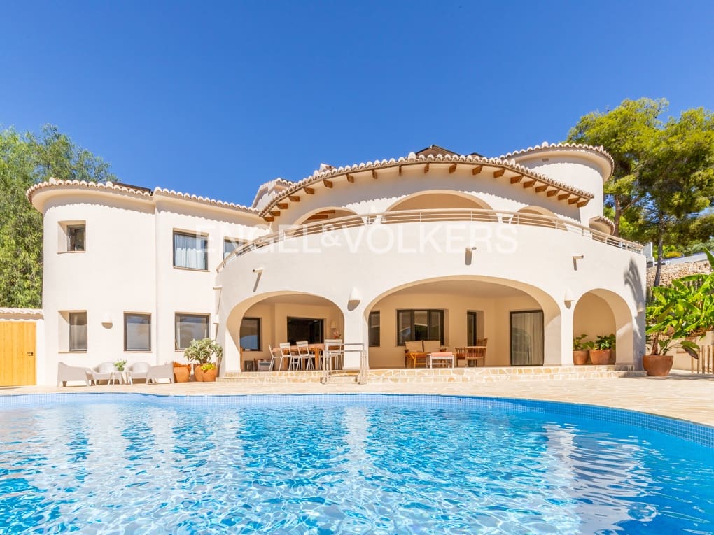 5 soverom Villa til salgs i Moraira med svømmebasseng garasje - € 1 950 000 (Ref: 8394403)