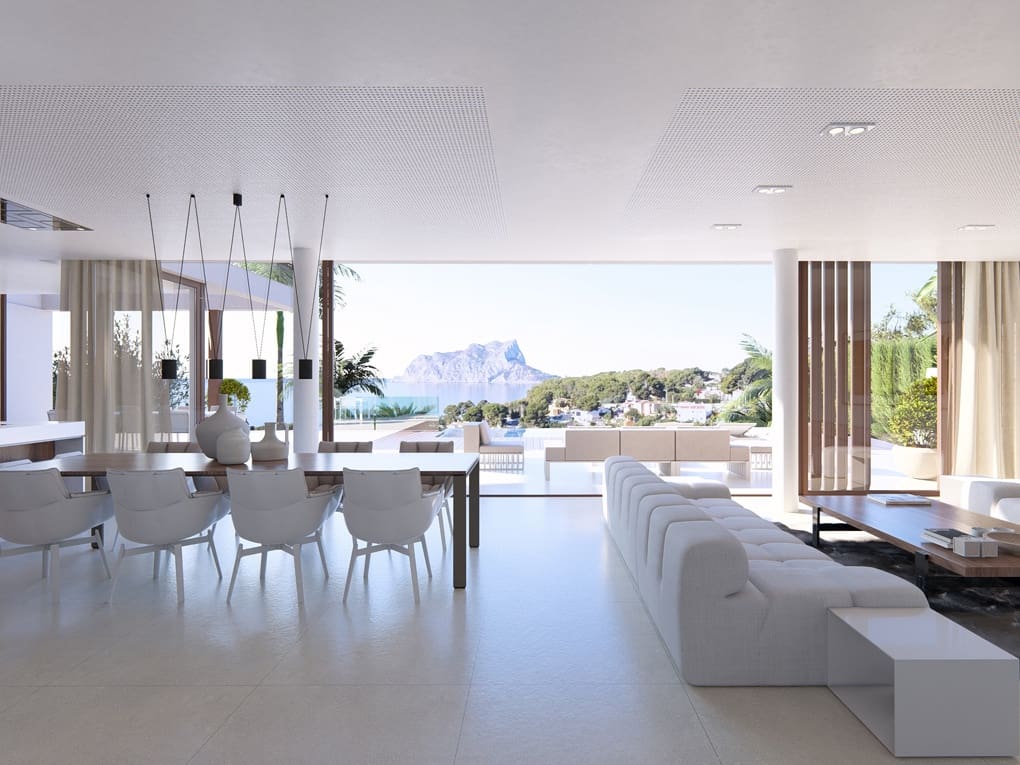 4 soverom Villa til salgs i Benissa med svømmebasseng garasje - € 2 917 000 (Ref: 8405954)