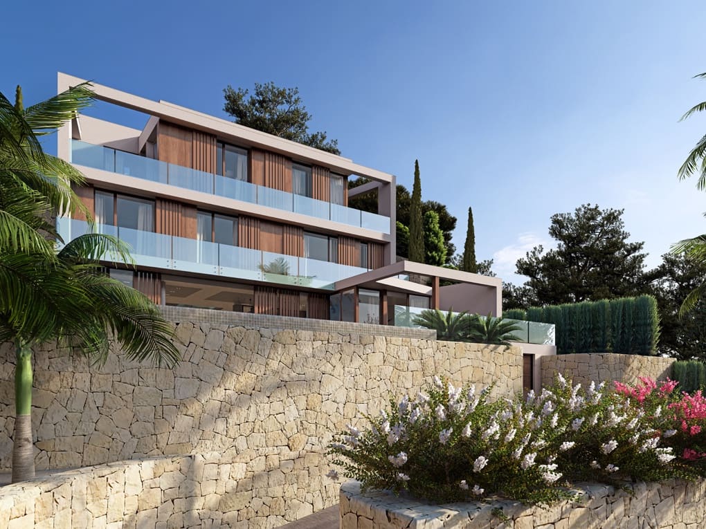 4 soverom Villa til salgs i Benissa med svømmebasseng garasje - € 2 917 000 (Ref: 8405954)