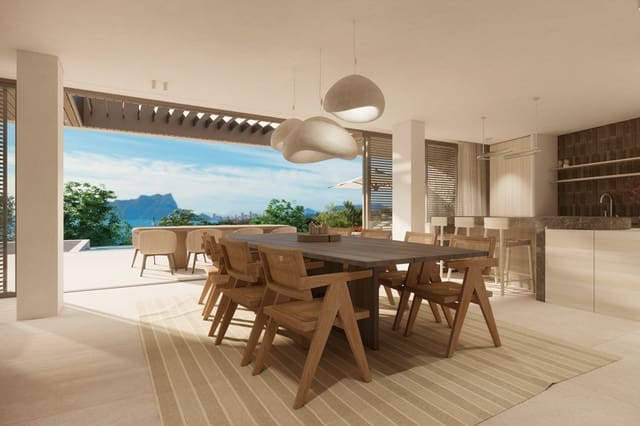 3 soveværelse Villa til salg i Benissa med swimmingpool garage - € 3.049.000 (Ref: 8405954)