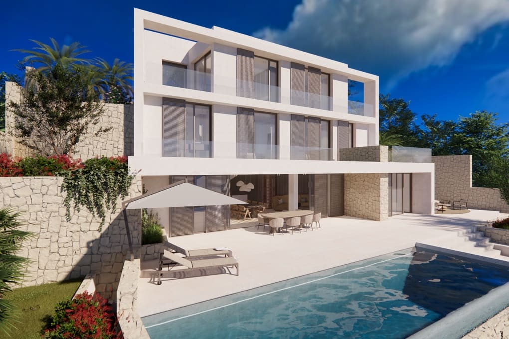 3 soverom Villa til salgs i Benissa med svømmebasseng garasje - € 3 049 000 (Ref: 8405954)