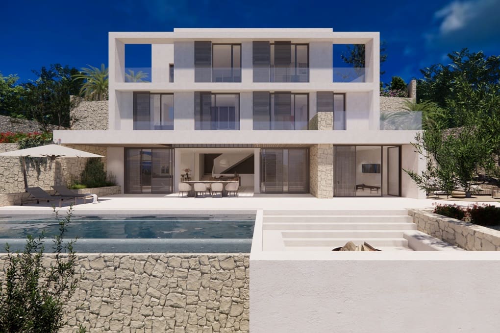 3 soverom Villa til salgs i Benissa med svømmebasseng garasje - € 3 049 000 (Ref: 8405954)