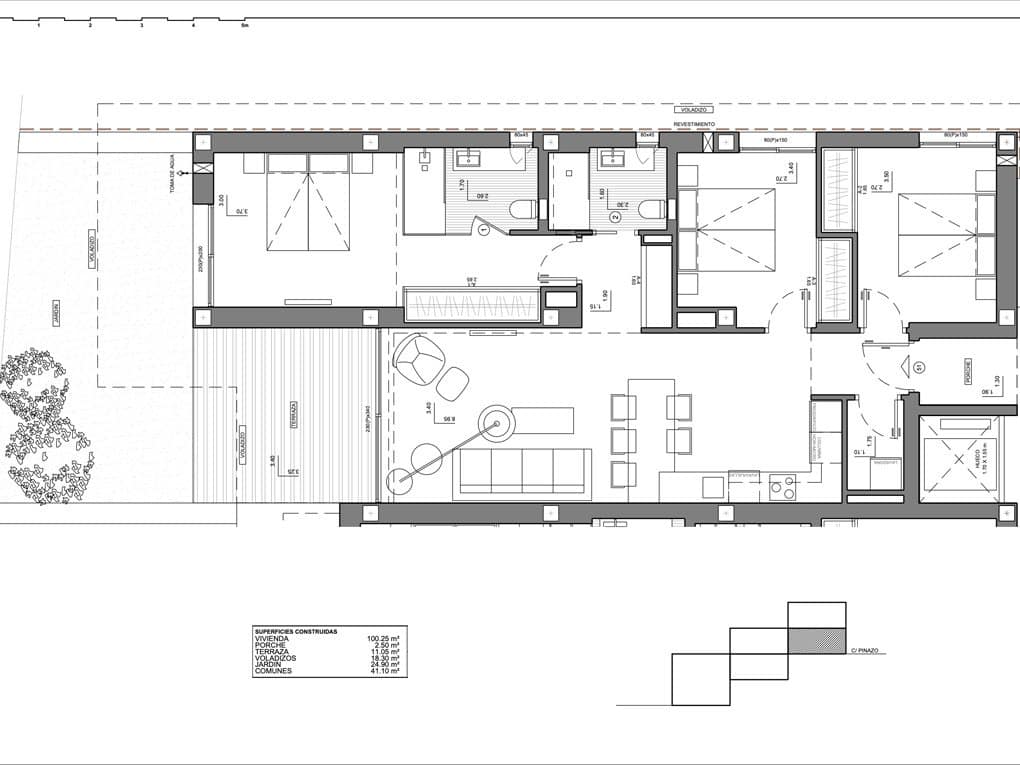 3 sypialnia Apartament na sprzedaż w Benitachell / Benitatxell z basenem garażem - 445 800 € (Ref: 8454025)