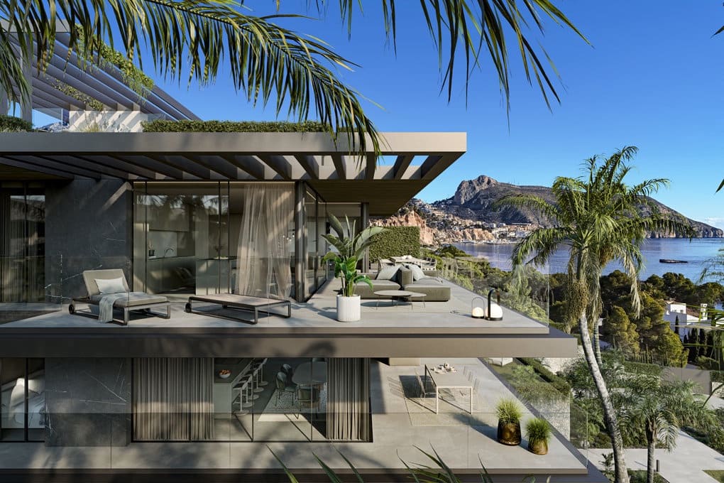 2 soverom Leilighet til salgs i Altea med svømmebasseng garasje - € 1 330 000 (Ref: 8487053)