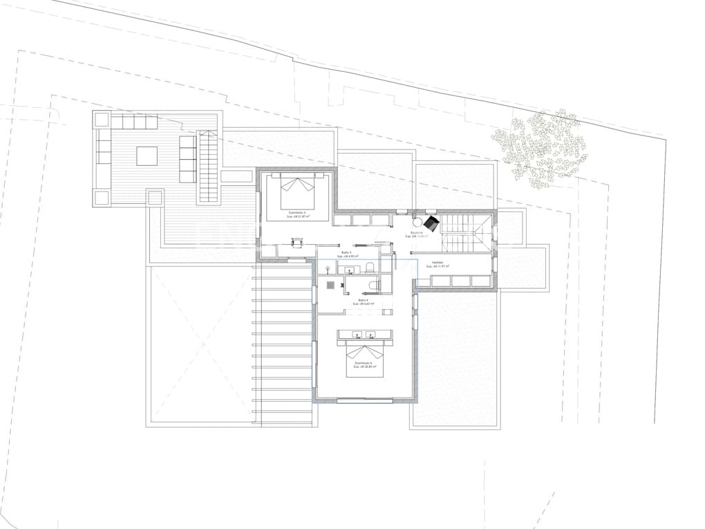 5 soverom Villa til salgs i Moraira med svømmebasseng garasje - € 2 747 000 (Ref: 8556266)