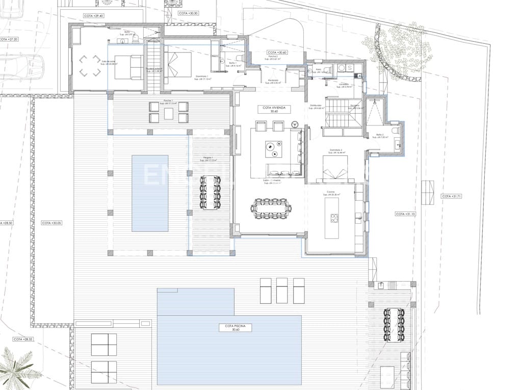 5 soverom Villa til salgs i Moraira med svømmebasseng garasje - € 2 747 000 (Ref: 8556266)