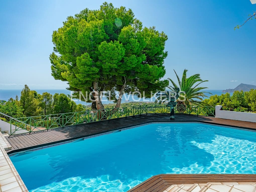 5 soverom Villa til salgs i Altea la Vella med svømmebasseng garasje - € 2 100 000 (Ref: 8614527)