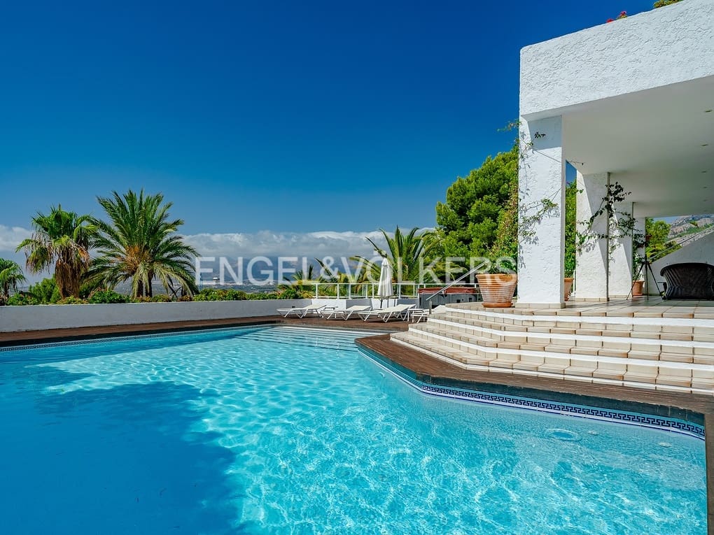 5 soverom Villa til salgs i Altea la Vella med svømmebasseng garasje - € 2 100 000 (Ref: 8614527)