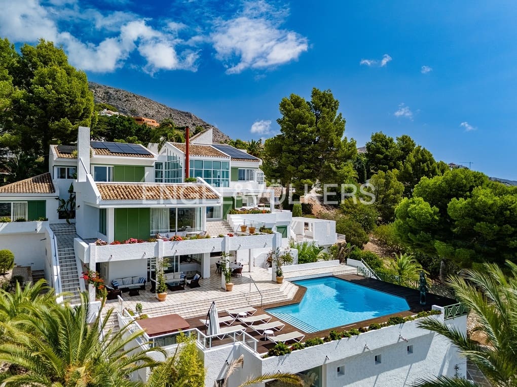 5 soverom Villa til salgs i Altea la Vella med svømmebasseng garasje - € 2 100 000 (Ref: 8614527)