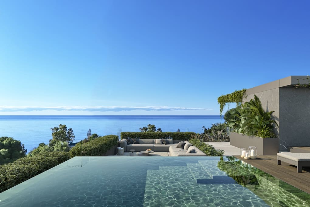 3 soverom Penthouse til salgs i Altea med svømmebasseng garasje - € 2 980 000 (Ref: 8644413)
