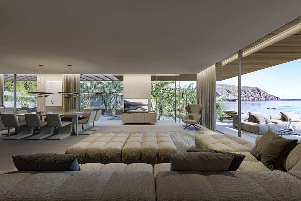 3 soverom Penthouse til salgs i Altea med svømmebasseng garasje - € 2 980 000 (Ref: 8644413)