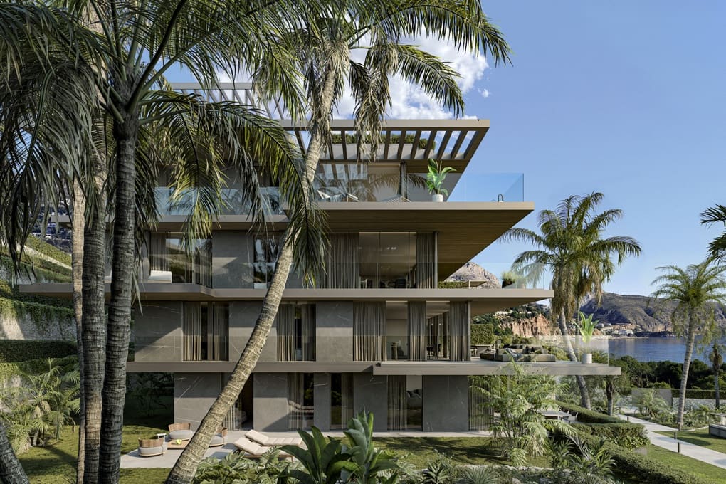 3 soverom Penthouse til salgs i Altea med svømmebasseng garasje - € 2 980 000 (Ref: 8644413)