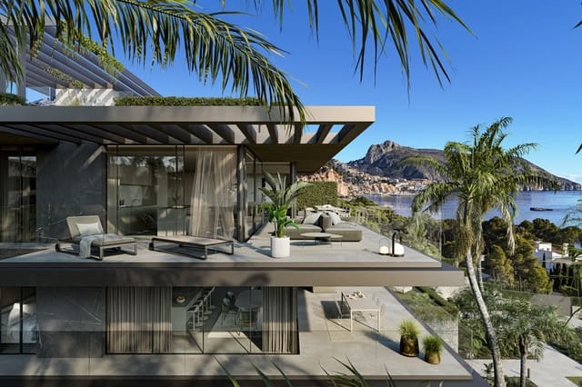 3 sypialnia Penthouse na sprzedaż w Altea z basenem garażem - 2 980 000 € (Ref: 8644413)