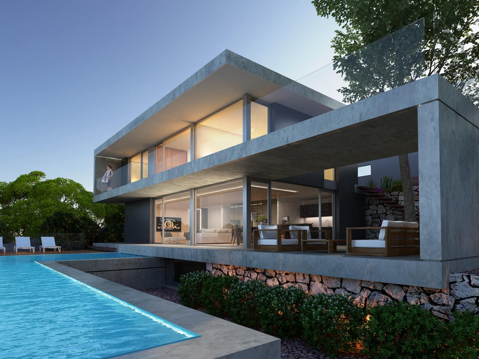 4 Zimmer Villa zu verkaufen in Calpe / Calp mit Pool Garage - 1.595.000 € (Ref: 8777585)