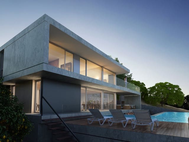 4 chambre Villa/Maison à vendre à Pueblo, Calpe / Calp avec piscine garage - 1 980 000 € (Ref: 8777585)
