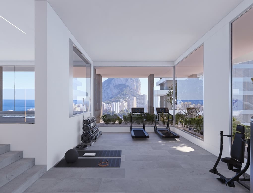 3 makuuhuone Huoneisto myytävänä paikassa Calpe / Calp mukana uima-altaan 
autotalli - 802 000 € (Ref: 8945568)